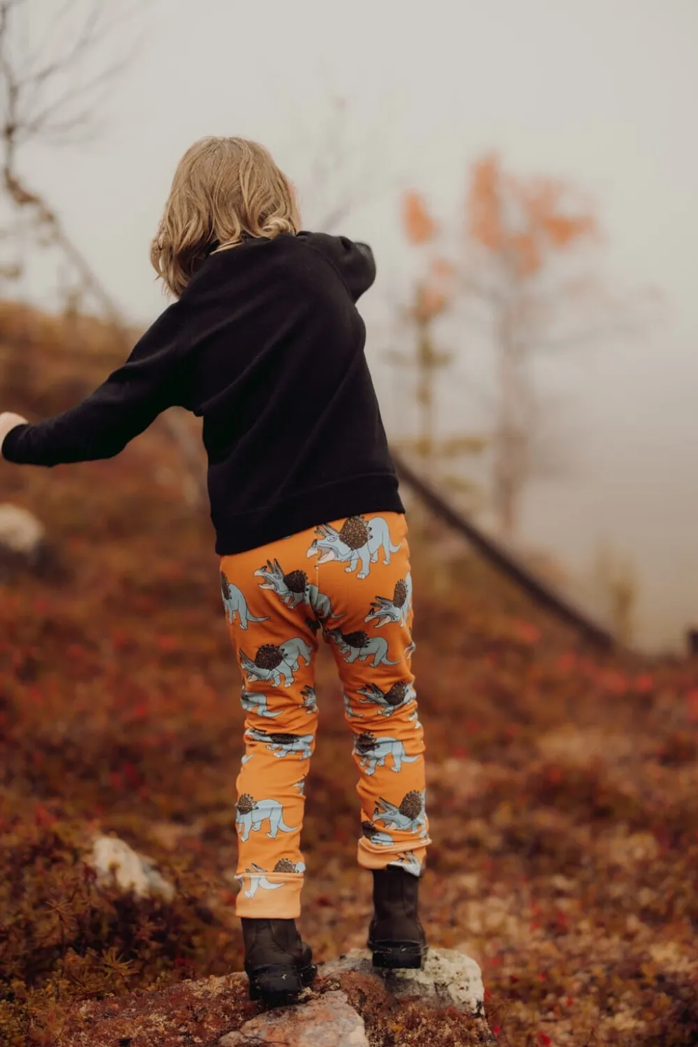 Metsola Be Strong -Collegehousut | Pumpkin New