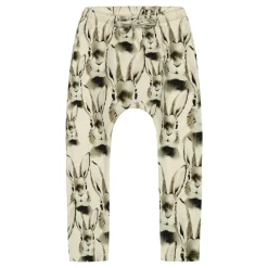 Metsola Bunny Natural Baggy Pants -Housut New