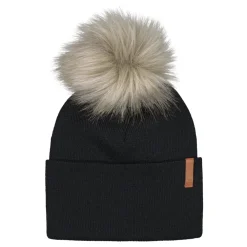 Metsola Crystal Beanie -Merinovillapipo | Black Cheap
