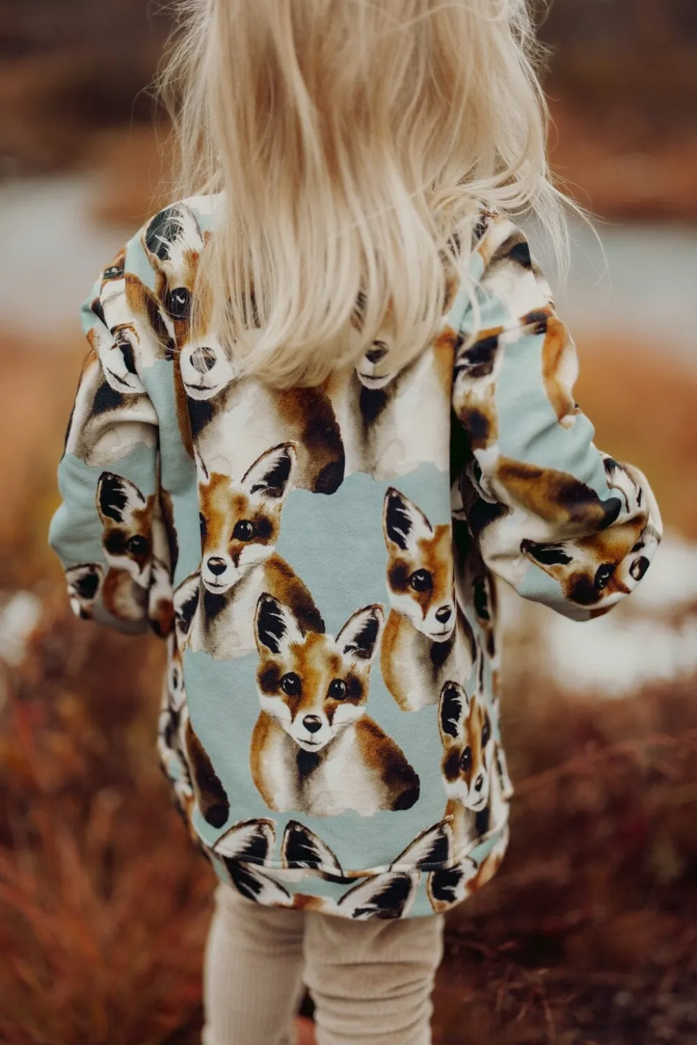 Metsola Fox Misty Blue Pocket -Paita Clearance