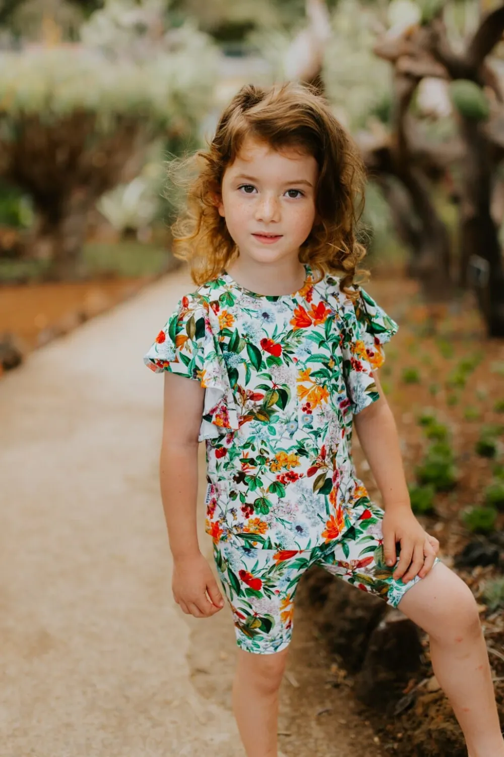 Metsola June Frilla Shirt Ss, Multicolour New