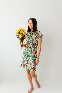 Metsola June Mini Dress For Women, Multicolour Hot