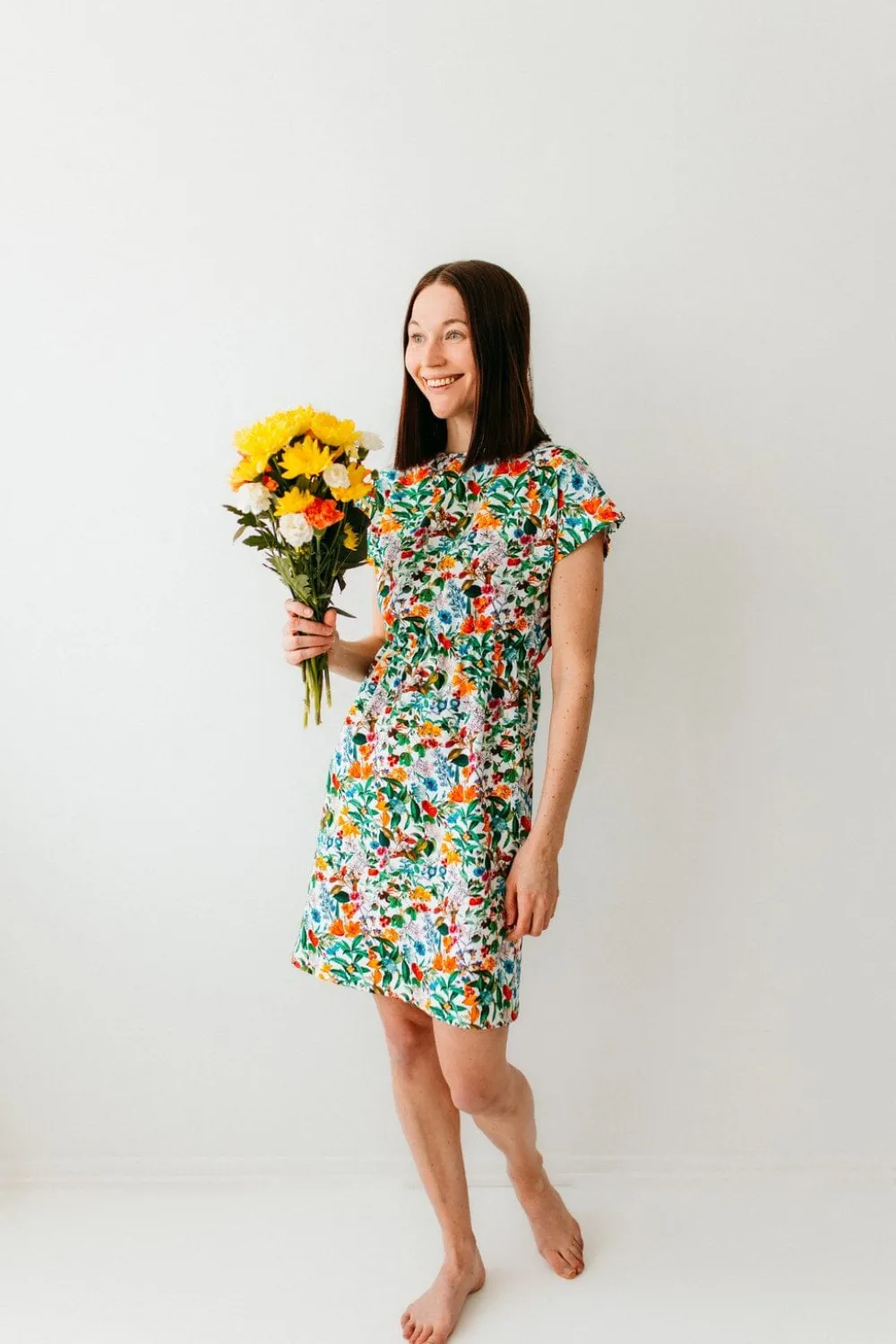 Metsola June Mini Dress For Women, Multicolour Hot