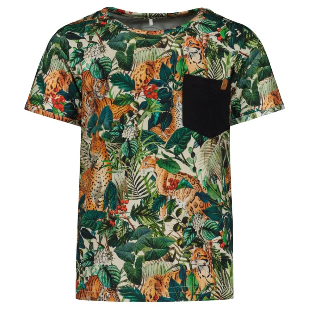 Metsola Jungle Boogie T-Shirt Ss, Multicolour Flash Sale