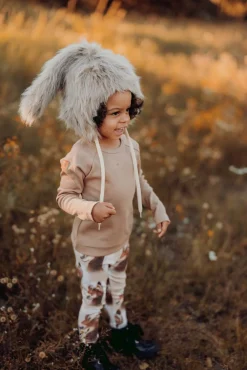 Metsola Little Fox Hat, Beige Outlet