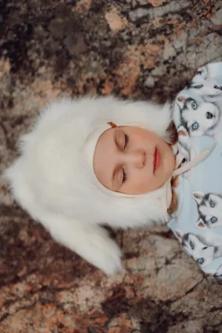 Metsola Little Fox Hat, White Best