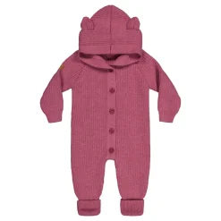 Metsola Merino Bear Knit Jumpsuit | Sweet Rose Hot