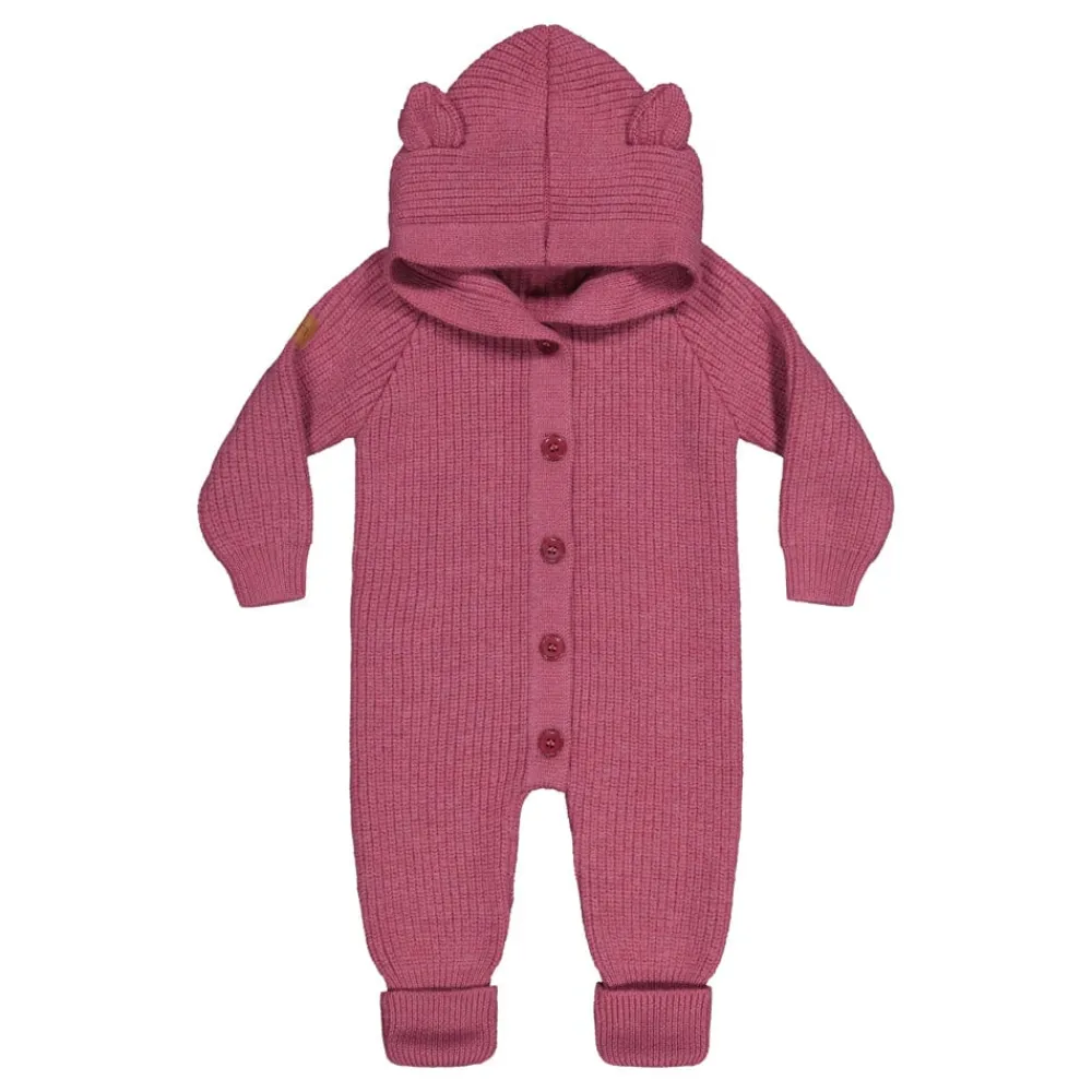 Metsola Merino Bear Knit Jumpsuit | Sweet Rose Hot