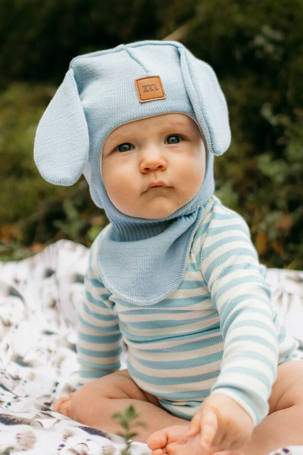 Metsola Merino Bunny Helmet -Kyparamyssy | Cool Blue Online