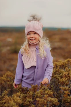Metsola Merino Cable Neck Warmer -Kauluri | Hearty Pink Flash Sale