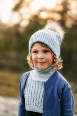 Metsola Merino Cable Neck Warmer -Kauluri | Cool Blue Store