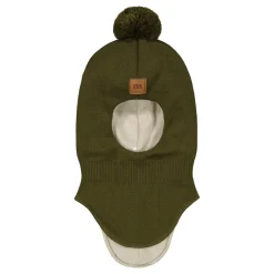 Metsola Merino Pom Pom Helmet -Kyparamyssy | Jungle Green New