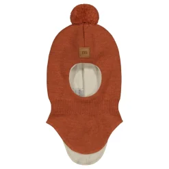Metsola Merino Pom Pom Helmet -Kyparamyssy | Pumpkin New