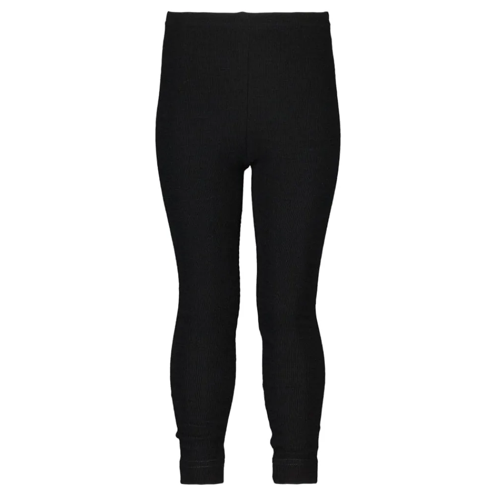 Metsola Merino Rib -Leggingsit | Black Best