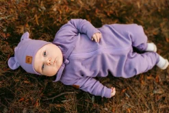 Metsola Merino Rib Overall -Haalari | Lavender Best