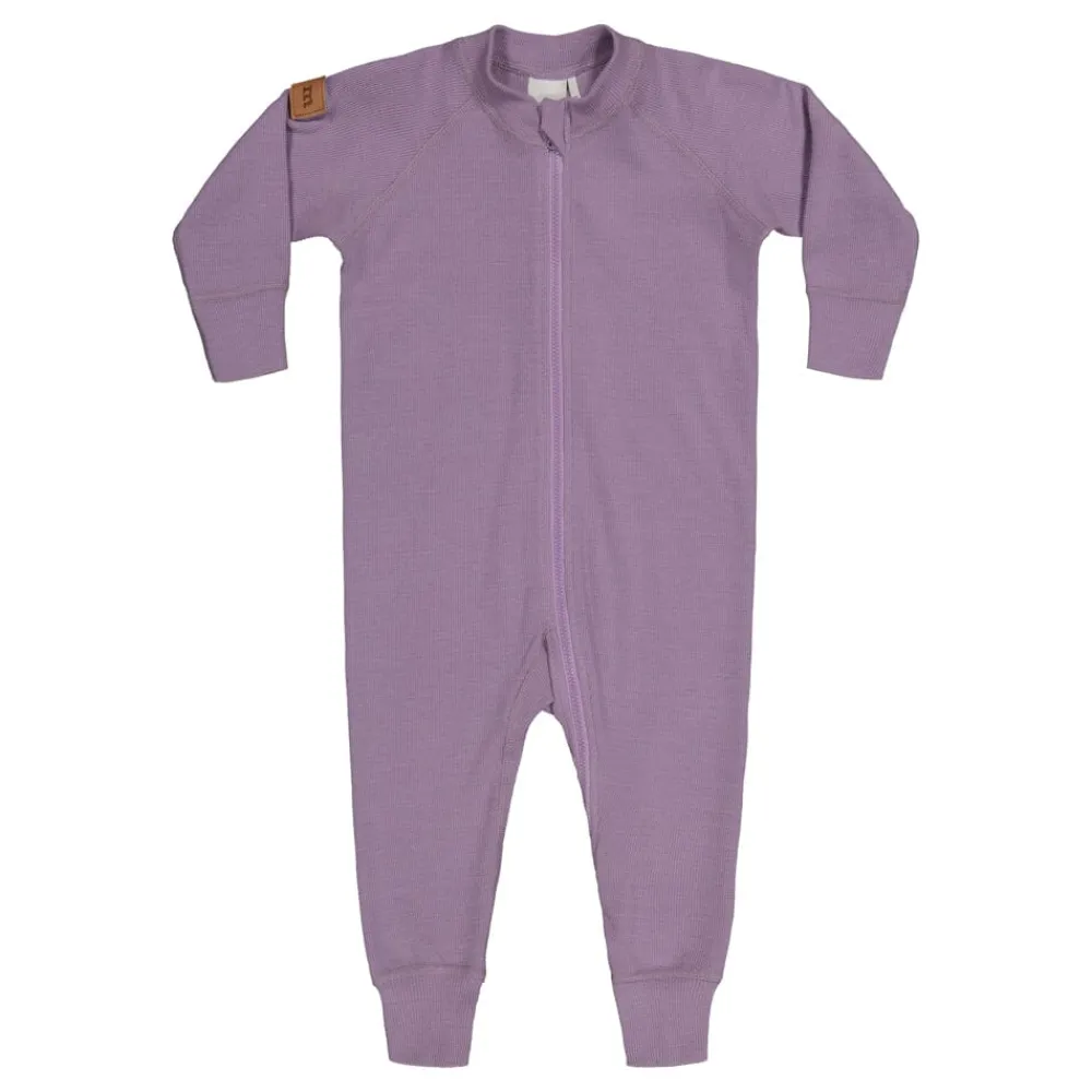 Metsola Merino Rib Overall -Haalari | Lavender Best