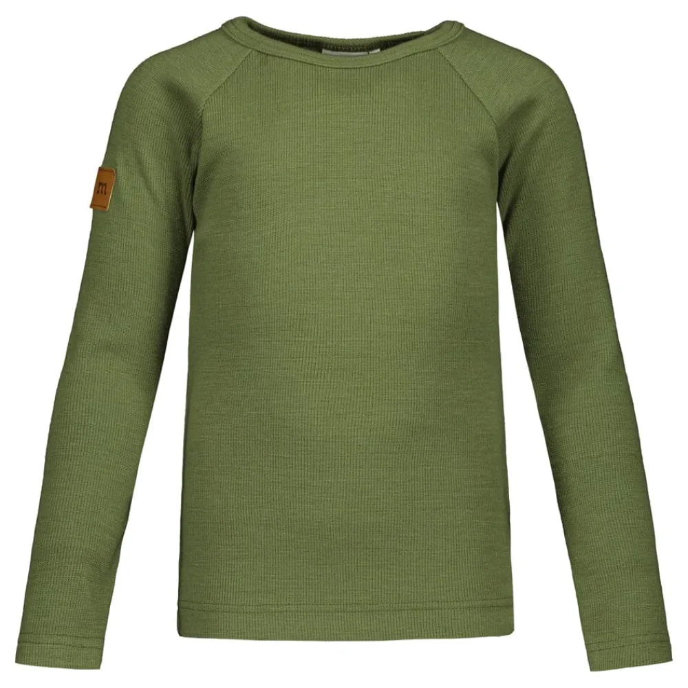 Metsola Merino Rib -Paita | Jungle Green Cheap