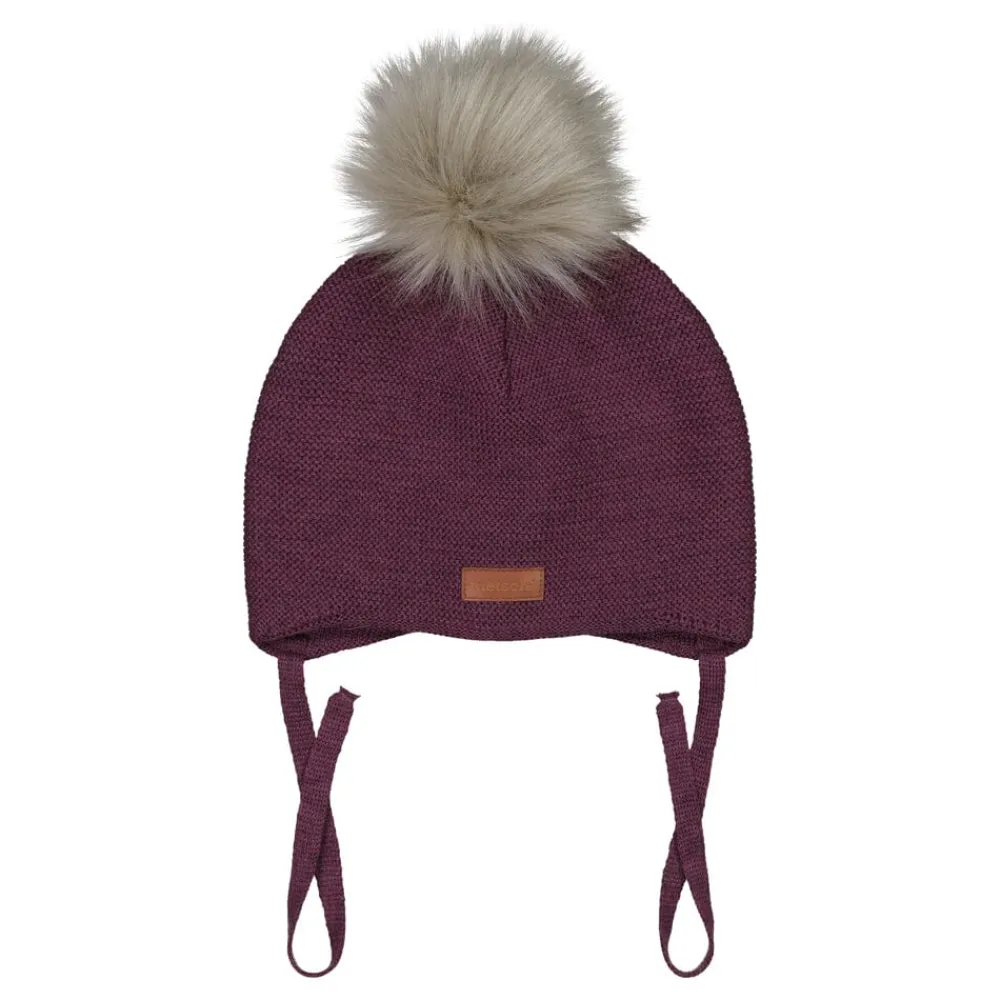 Metsola Mini Crystal Hat -Merinovillapipo | Misty Lavender Online
