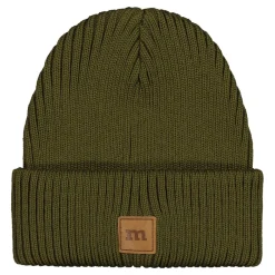 Metsola One Colour Beanie -Merinovillapipo | Jungle Green Shop
