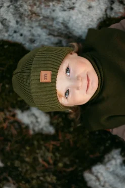 Metsola One Colour Beanie -Merinovillapipo | Jungle Green Sale