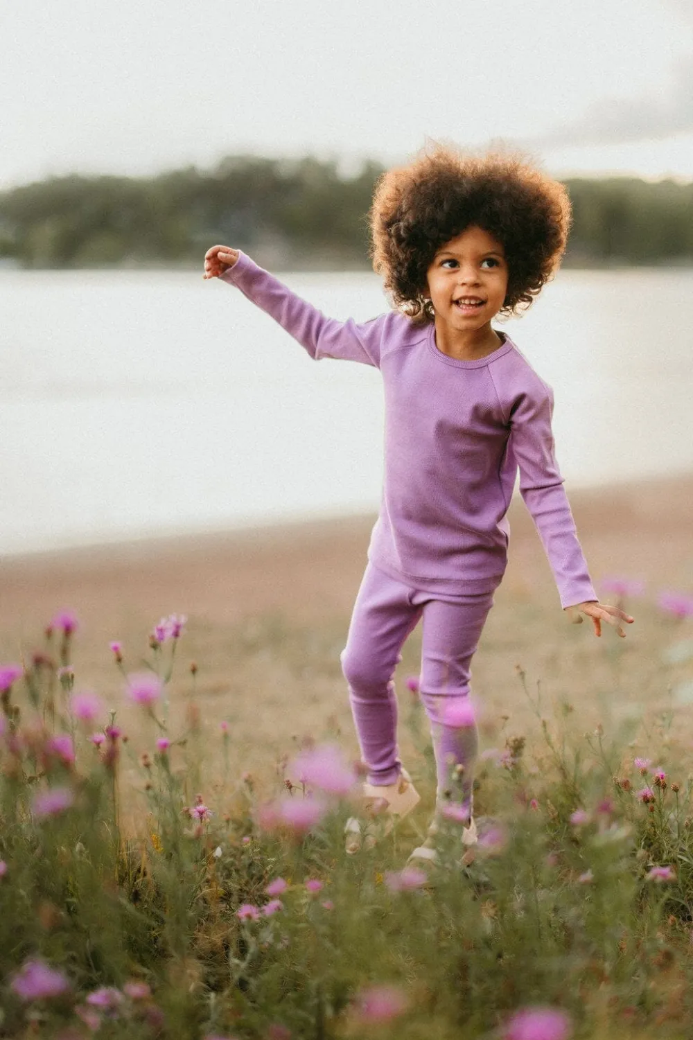 Metsola Rib-Paita | Lavender Fashion
