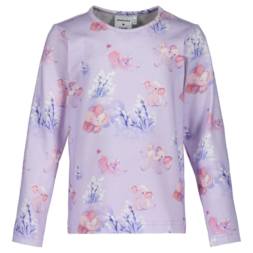Metsola Sleepy Heads -Pyjamasetti | Dreamy Lilac Cheap