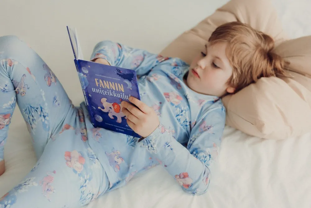 Metsola Sleepy Heads -Pyjamasetti | Dreamy Blue Best Sale