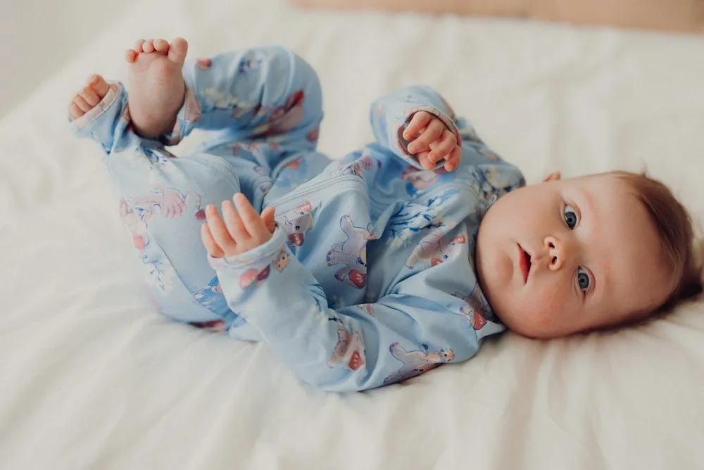 Metsola Sleepy Heads -Yopuku | Dreamy Blue Fashion