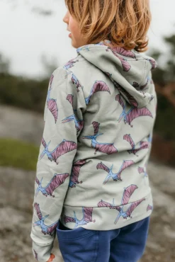 Metsola Stay Wild Zip -Huppari | Light Jungle Green Outlet