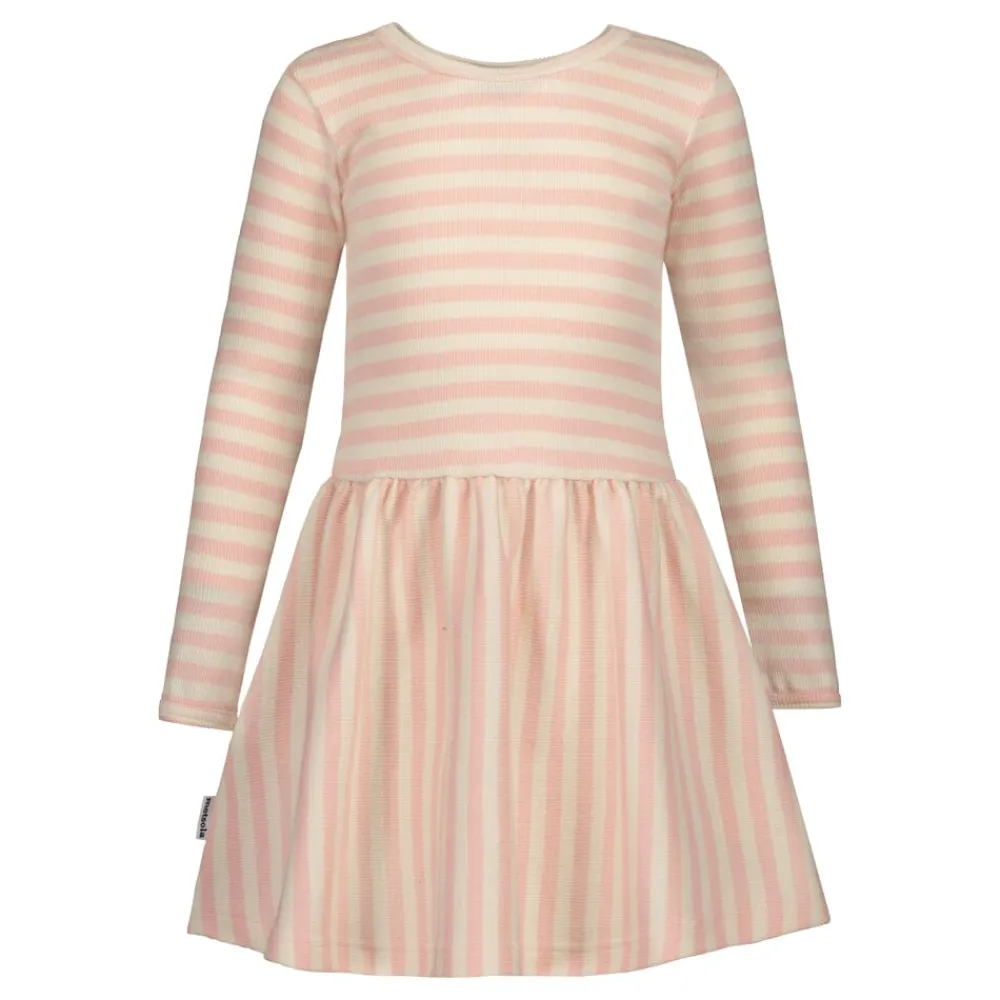 Metsola Striped Rib -Mekko | Peony/ Vanilla Best Sale