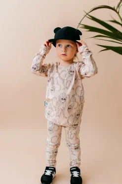 Metsola Summer Cap With Ears, Macadamia Clearance