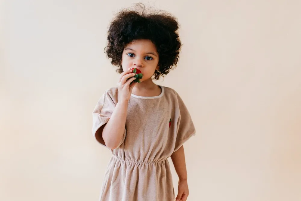 Metsola Terry Short Dress, Sandy Hot